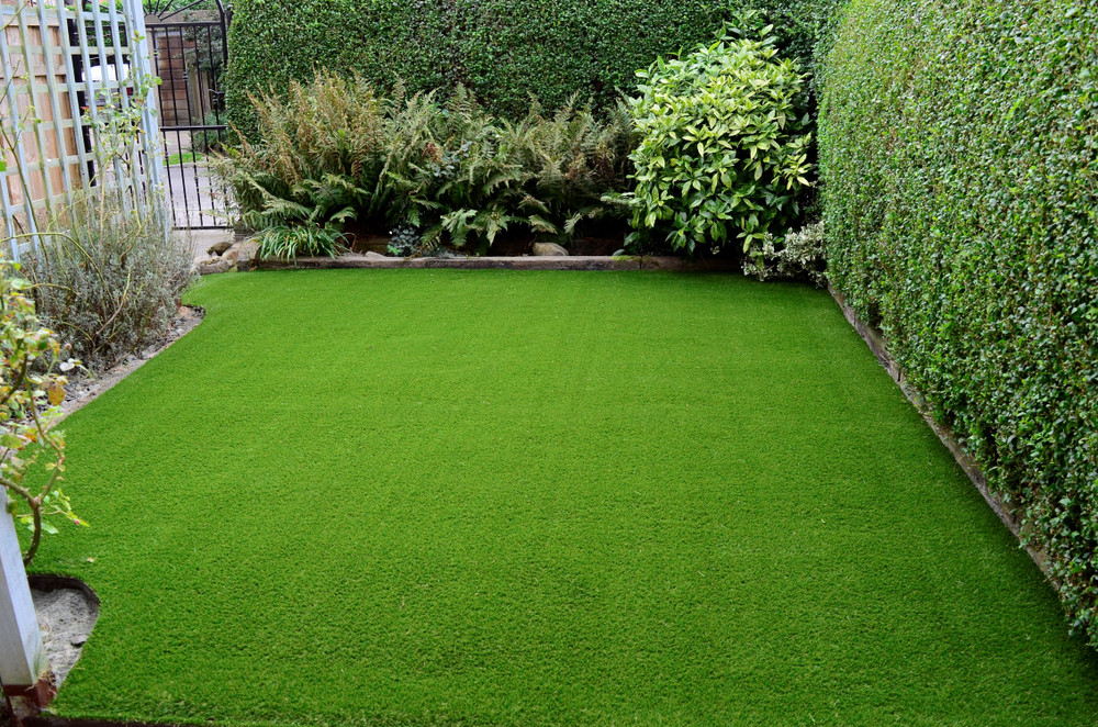 new artificial lawn
