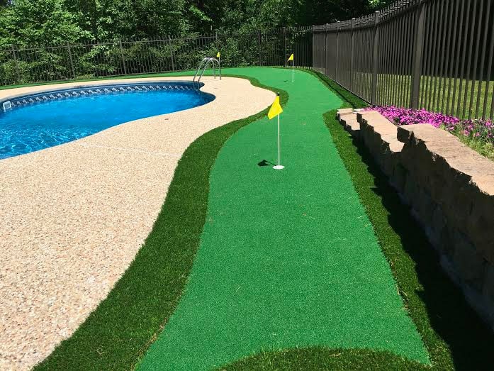 backyard putting green